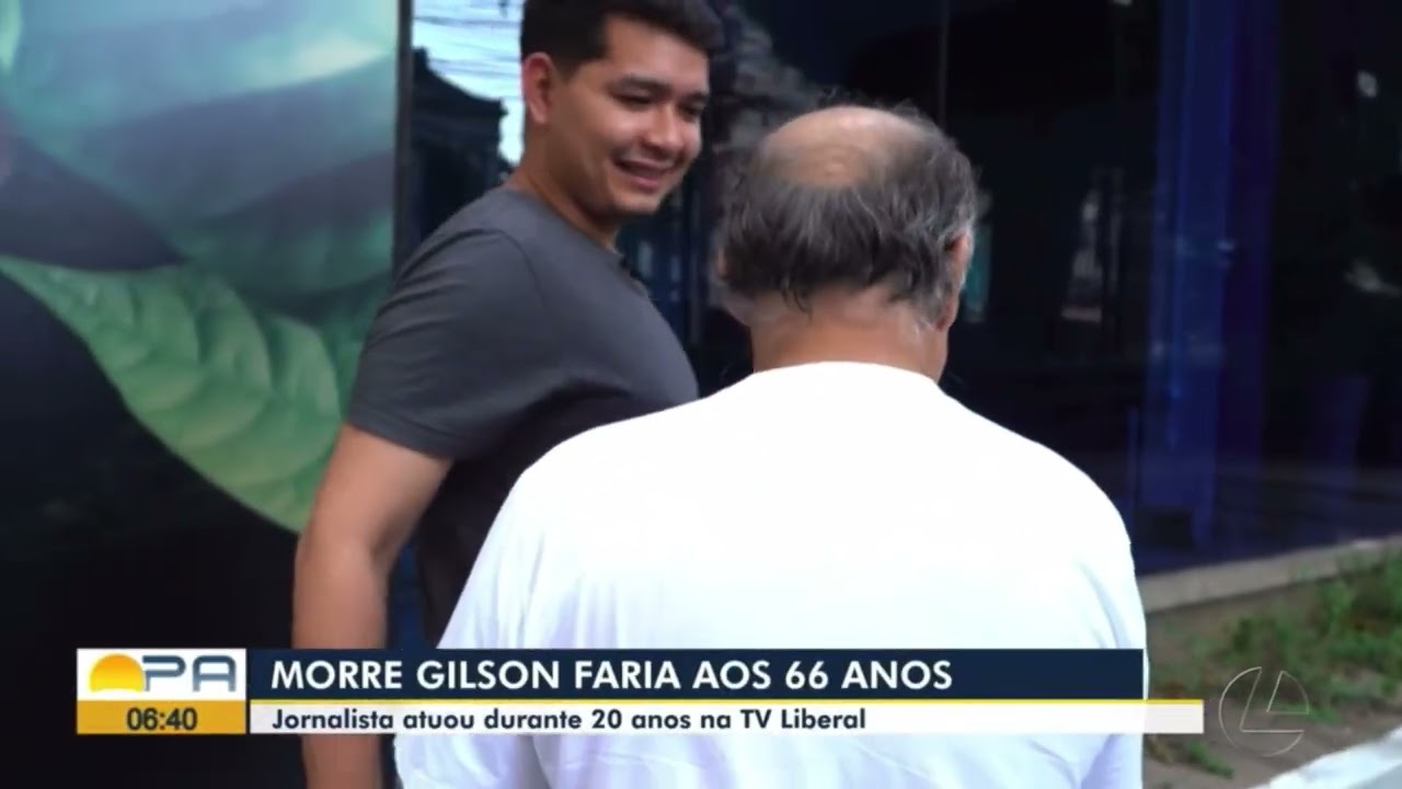 HOMENAGEM AO JORNALISTA GILSON FARIA - 20/06/2025