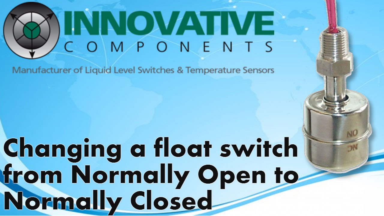 How to change a float switch from Normally Open to Normally Closed