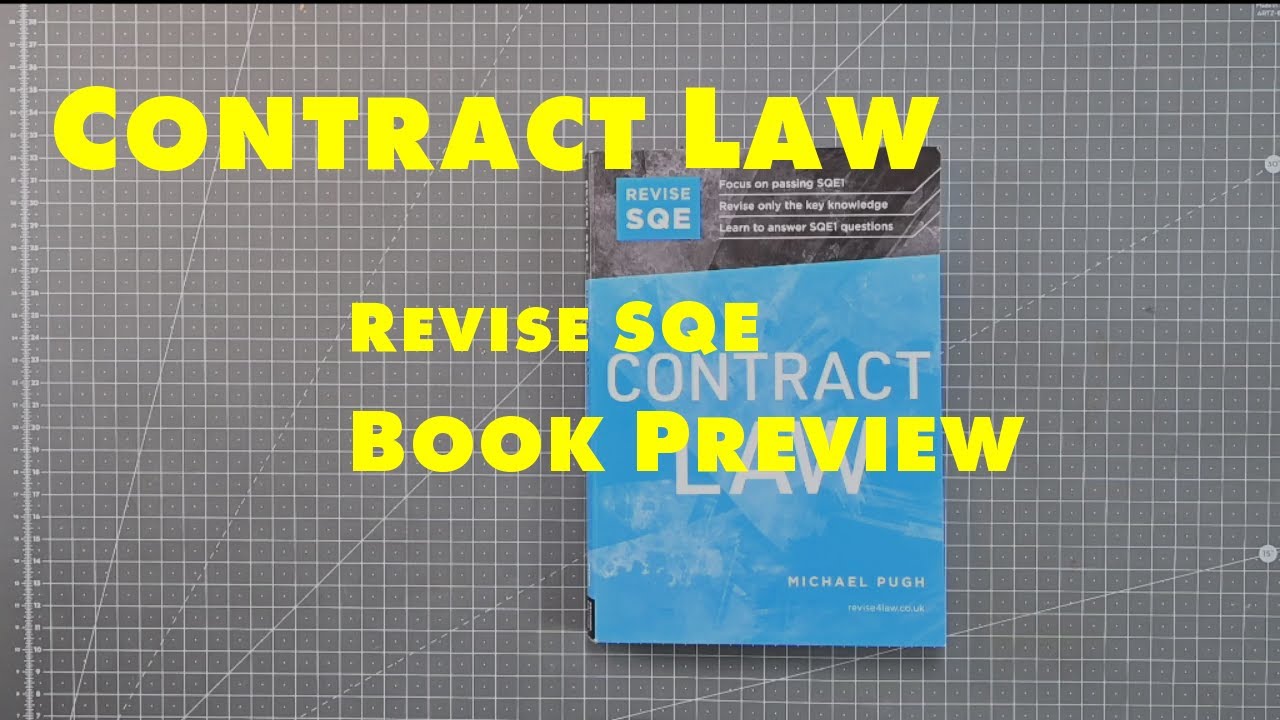 SQE1 - Contract Law - Revise SQE