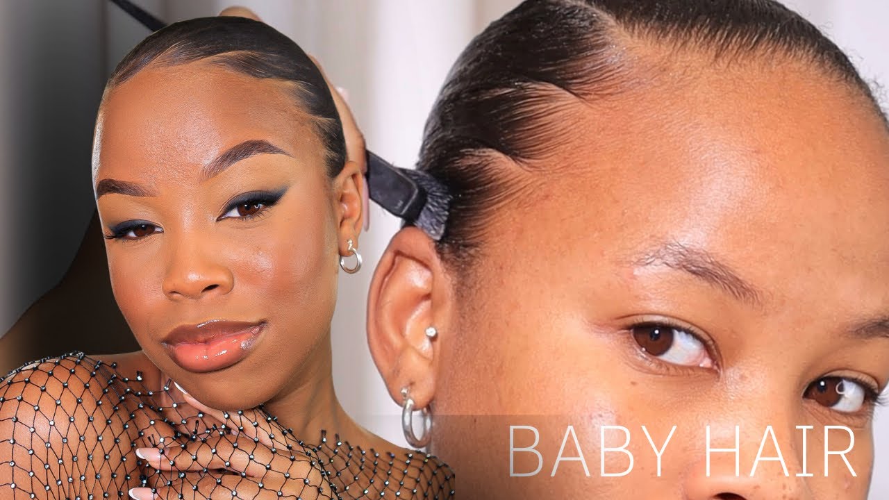 COMO EU FAÇO MEU BABY HAIR| Samyra Priscila