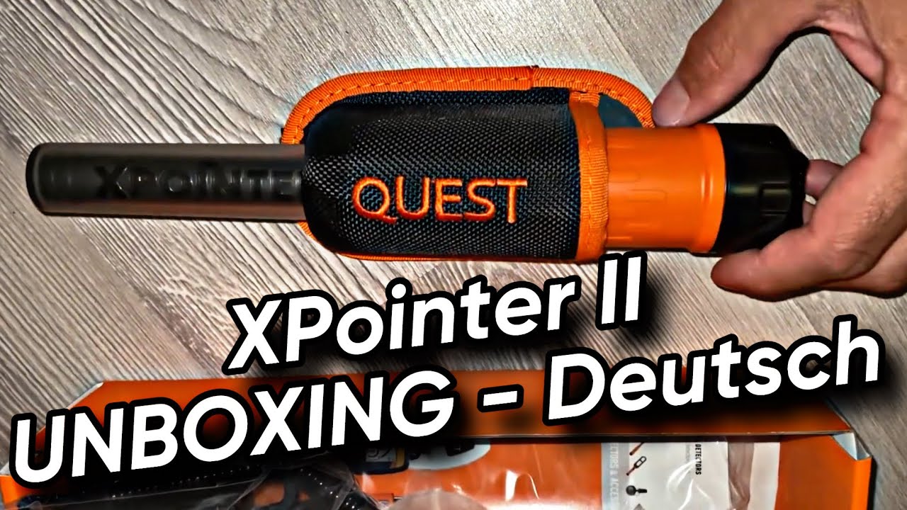 Unboxing XPointer 2 von Quest - Tutorial - Detektoren Shop