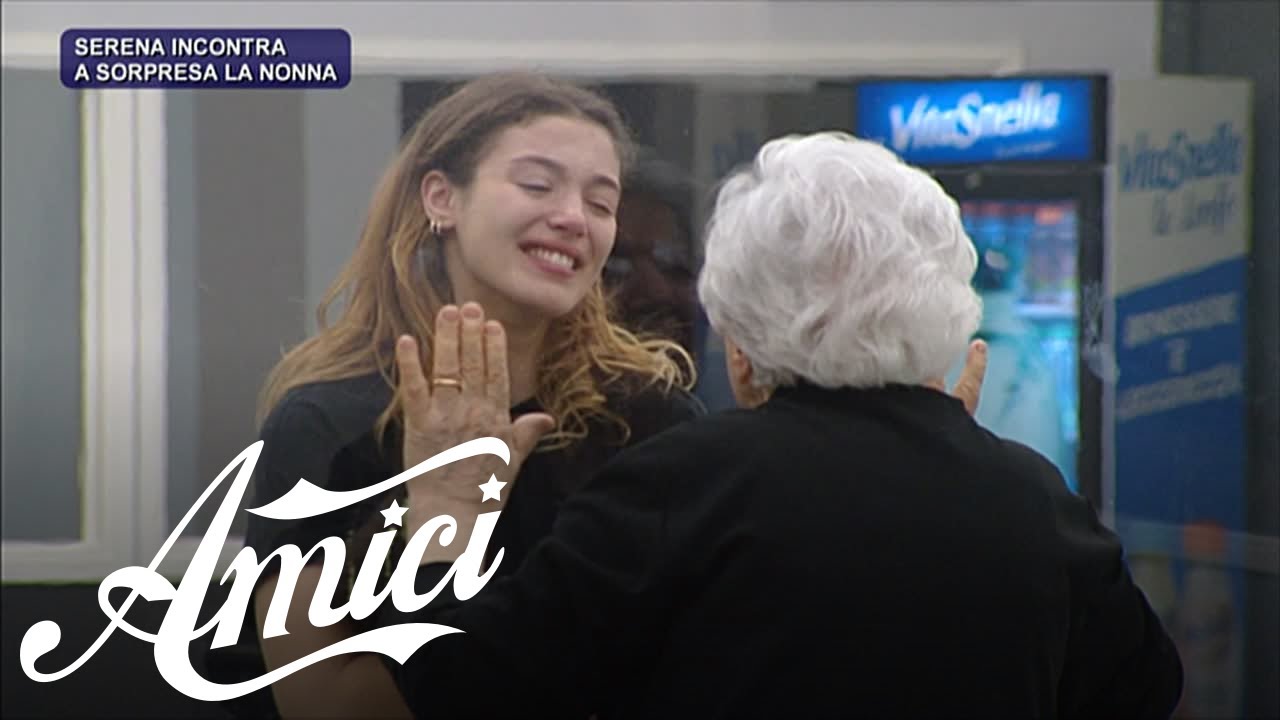 Amici 21 - Serena incontra a sorpresa sua nonna