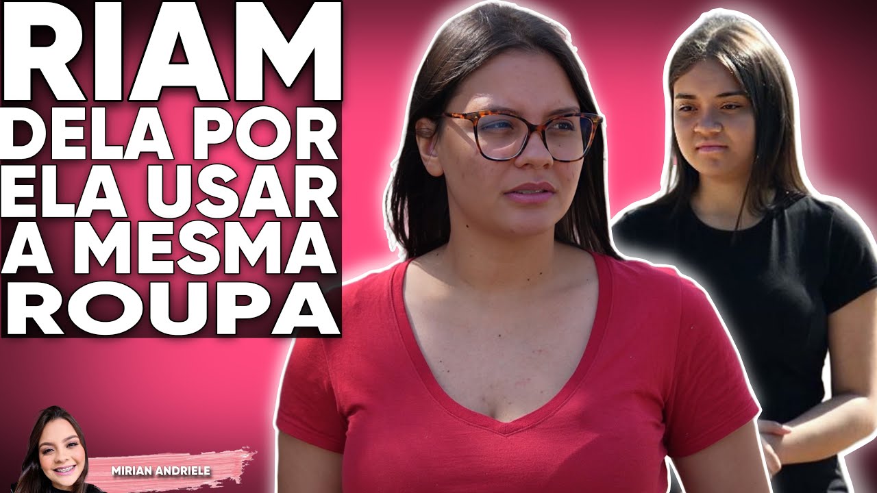 Riam dela por ela usar a mesma roupa