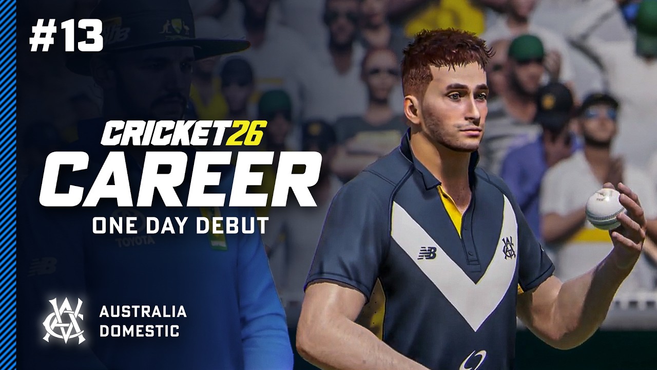 ОДНОДНЕВНЫЙ ДЕБЮТ — режим карьеры Cricket 26 № 13