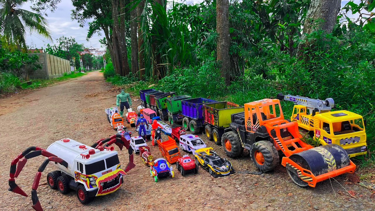 Box Full of Model Cars -Mazda Mx5, Koenigesgg Jesko, Lamborghini Scv12, Byd Yang Wang U8, Toyota Car