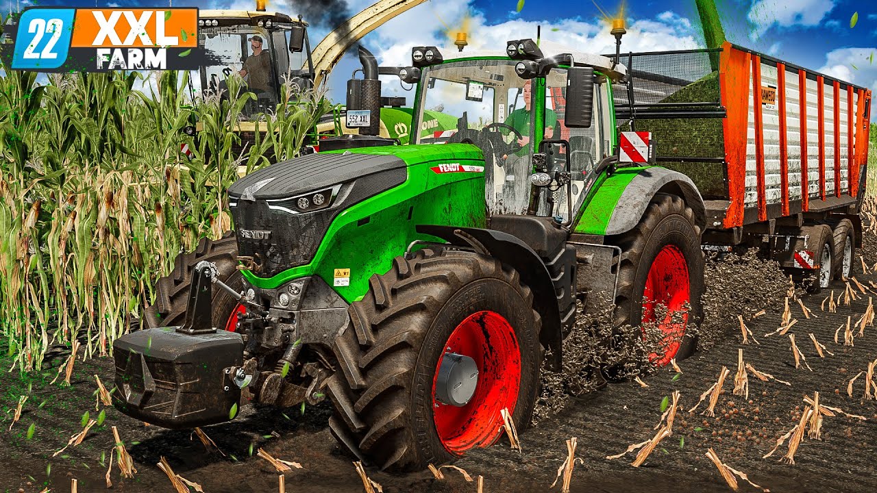 LS22: Schlammschlacht im MAIS! Regen, Matsch und PS-Power | XXL Farm #79 | FARMING SIMULATOR 22