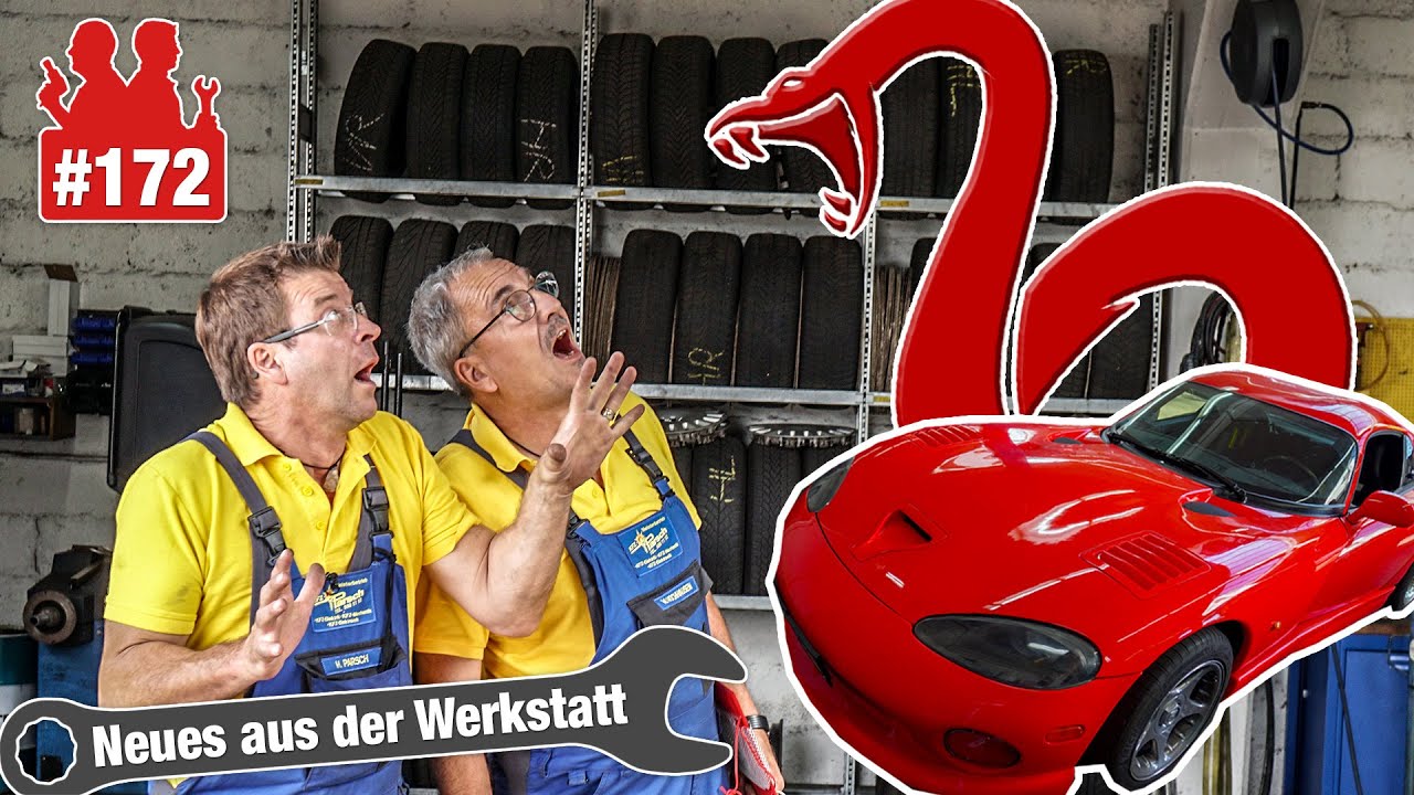Mit Werner an der Viper 🔥🔥🔥 | Airbag-OP am 8-Liter-Monster & Komische Lenkgeräusche am BMW 118i