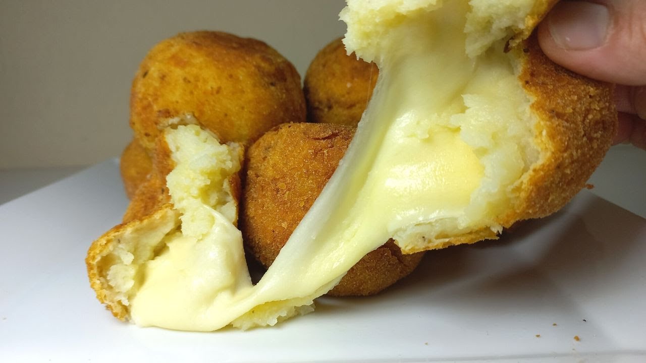 Bombas de Papa y Queso | Croqueta de Papa Rellena #RomiCocina
