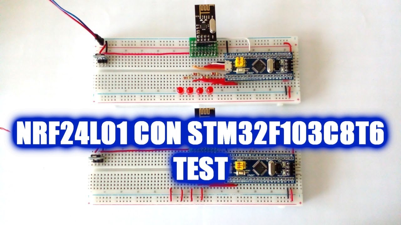 NRF24L01 CON STM32F103C8T6 - TEST