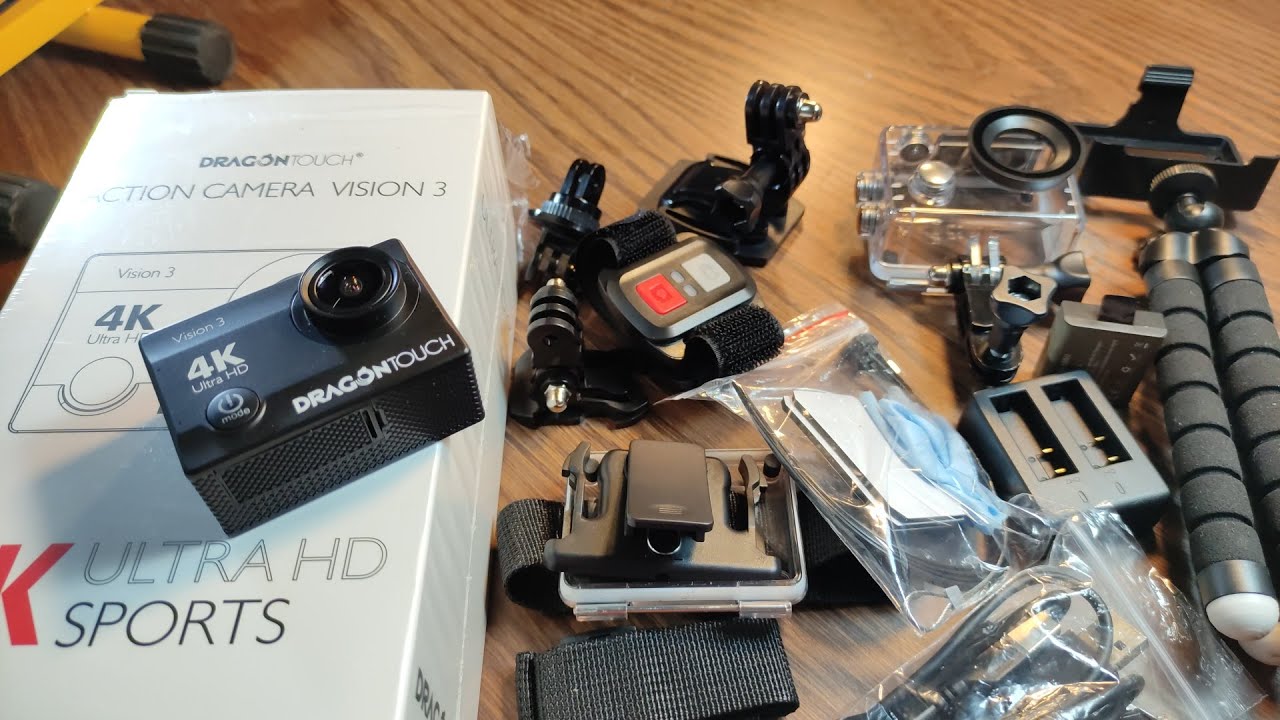 Analisis y Review DragonTouch Vision 3 / Camara de Accion 4K