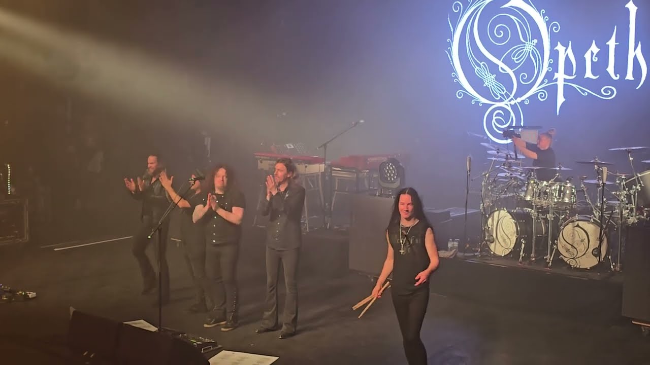 OPETH, Band intro & Deliverance & band goodbye, Brussels, 2025