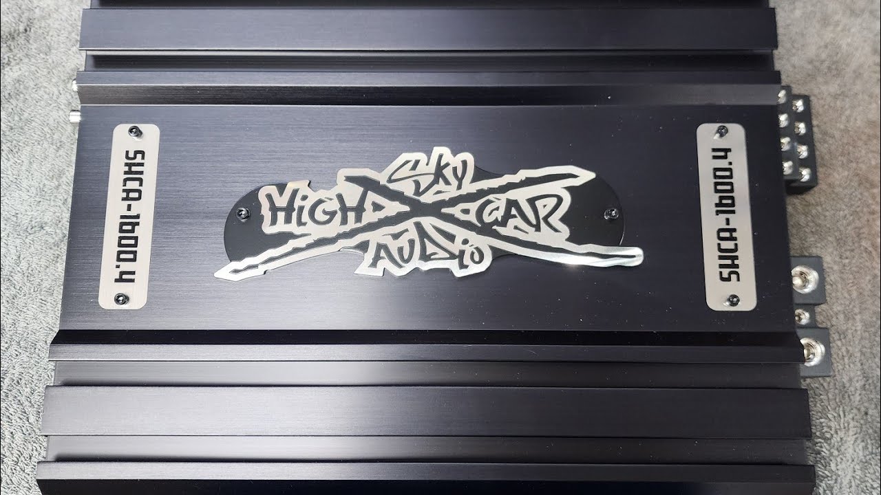 Обзор автомобильной аудиосистемы Sky High Car Audio 1600.4