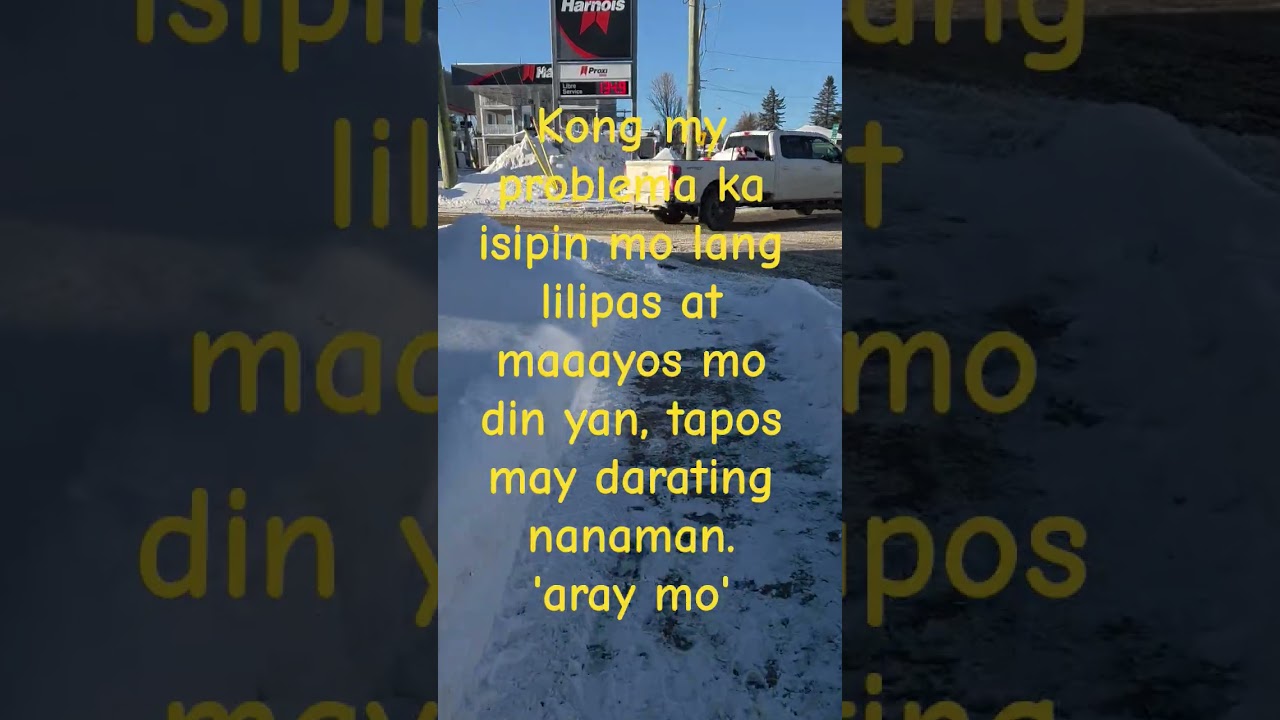 chill lang Laban lang 'aray mo'