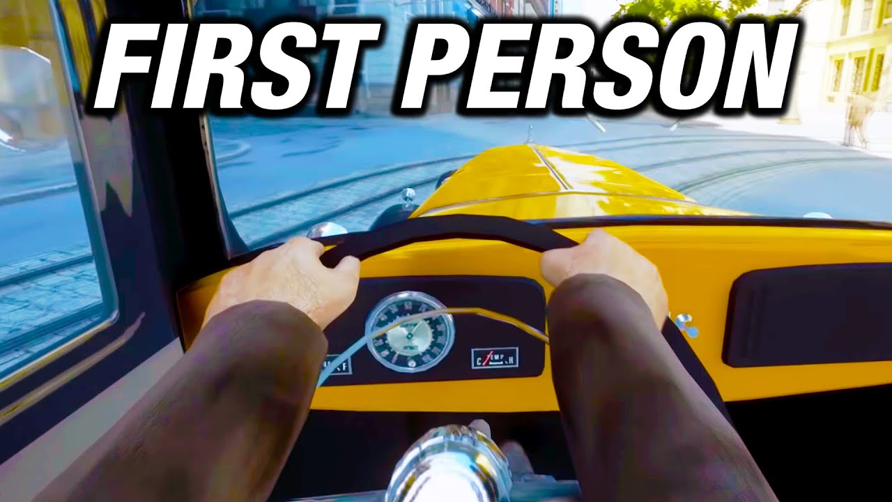 Mafia Definitive Edition - FIRST PERSON DRIVING (Mafia 1 Remake)