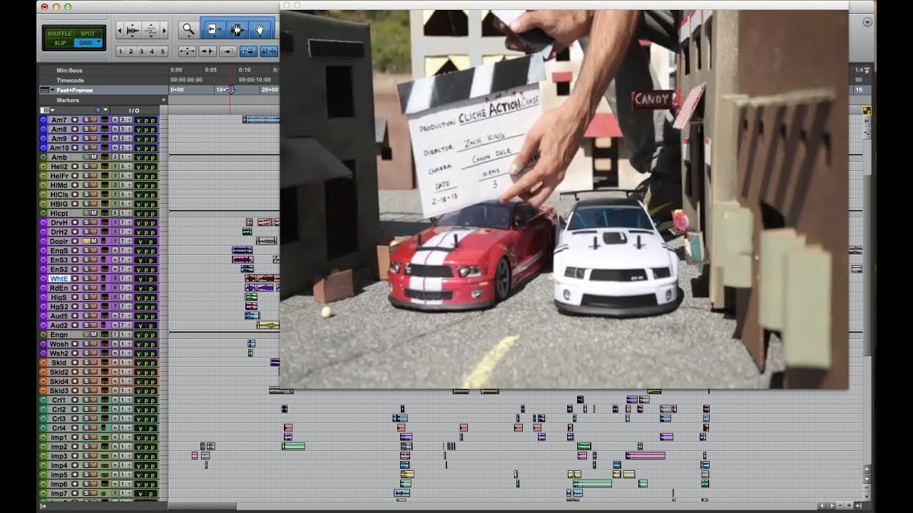 The Cliche RC Action Chase - Behind the Scenes: Sound Design