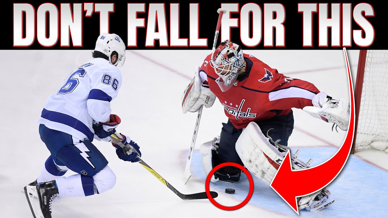 How to stop the NO SHOT shot in net | Hockey Goalie Tips Ep 6