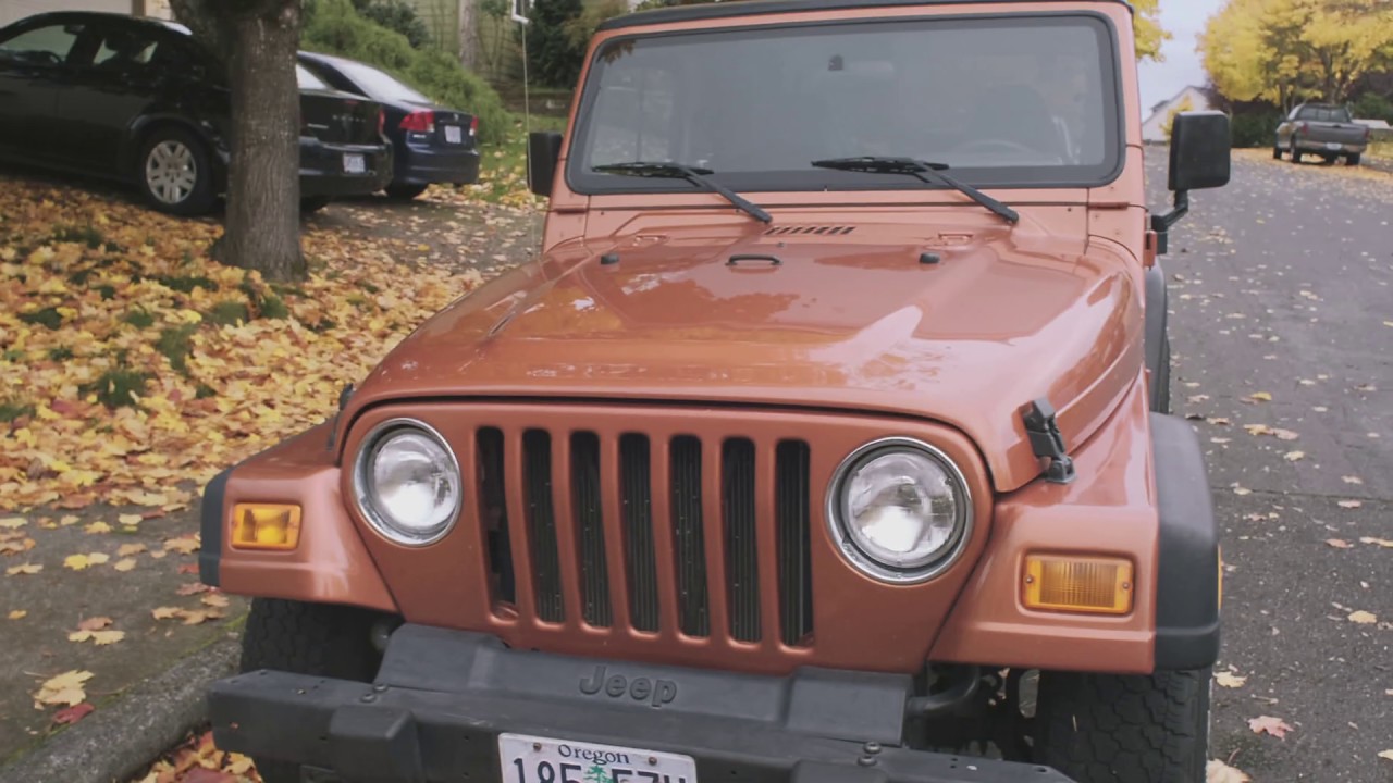 Jeep TJ 2002 SE 2.5L - Learning about your new used Jeep TJ
