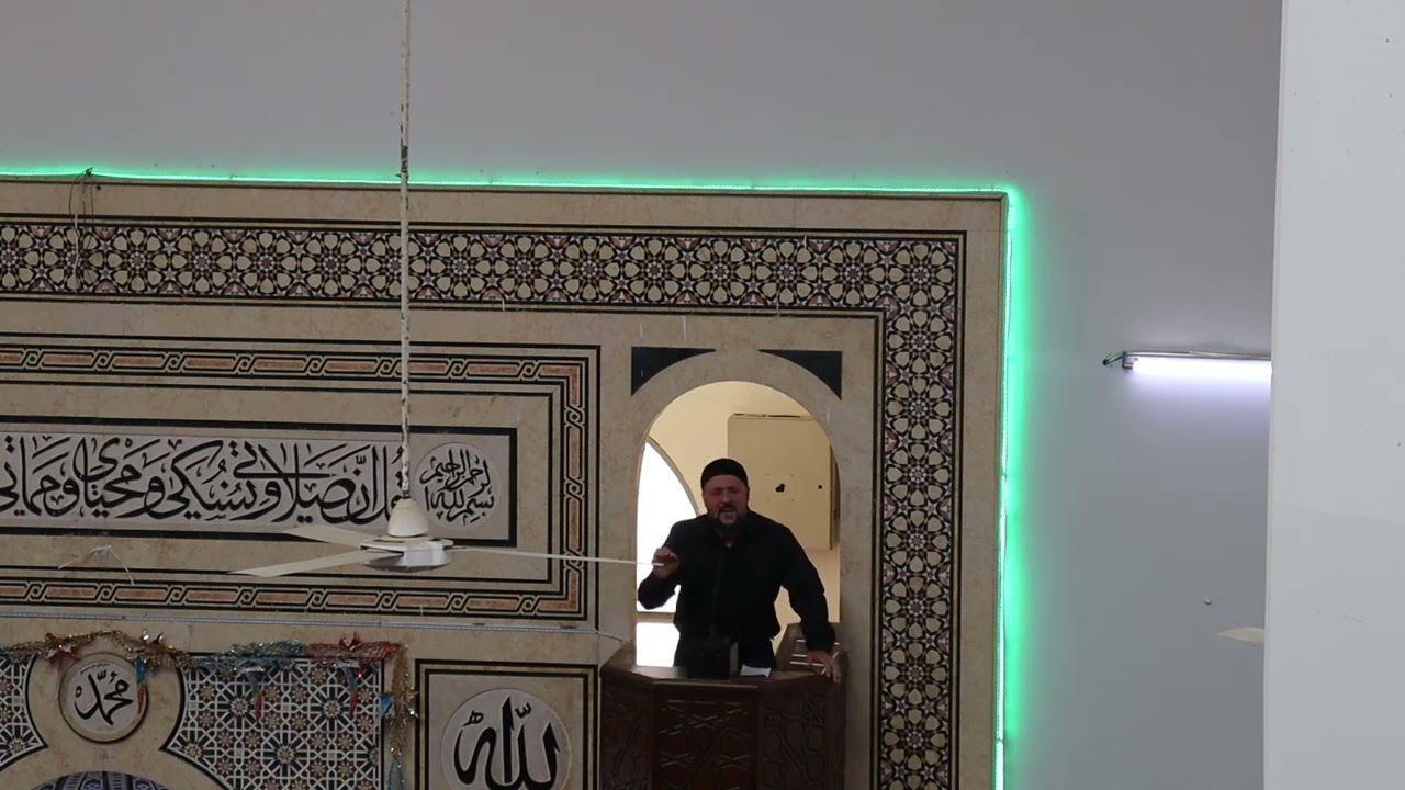 خطبة الجمعة للشيخ أبي حفص بتاريخ 5/2/2025 بعنوان : ( نصرة لرسول الله ) في مسجد ابو بكر الصديق .