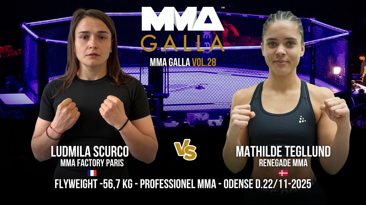 Ludmila Scurco (MMA Factory - FR) Vs. Mathilde Tegllund (Renegade MMA - DK)