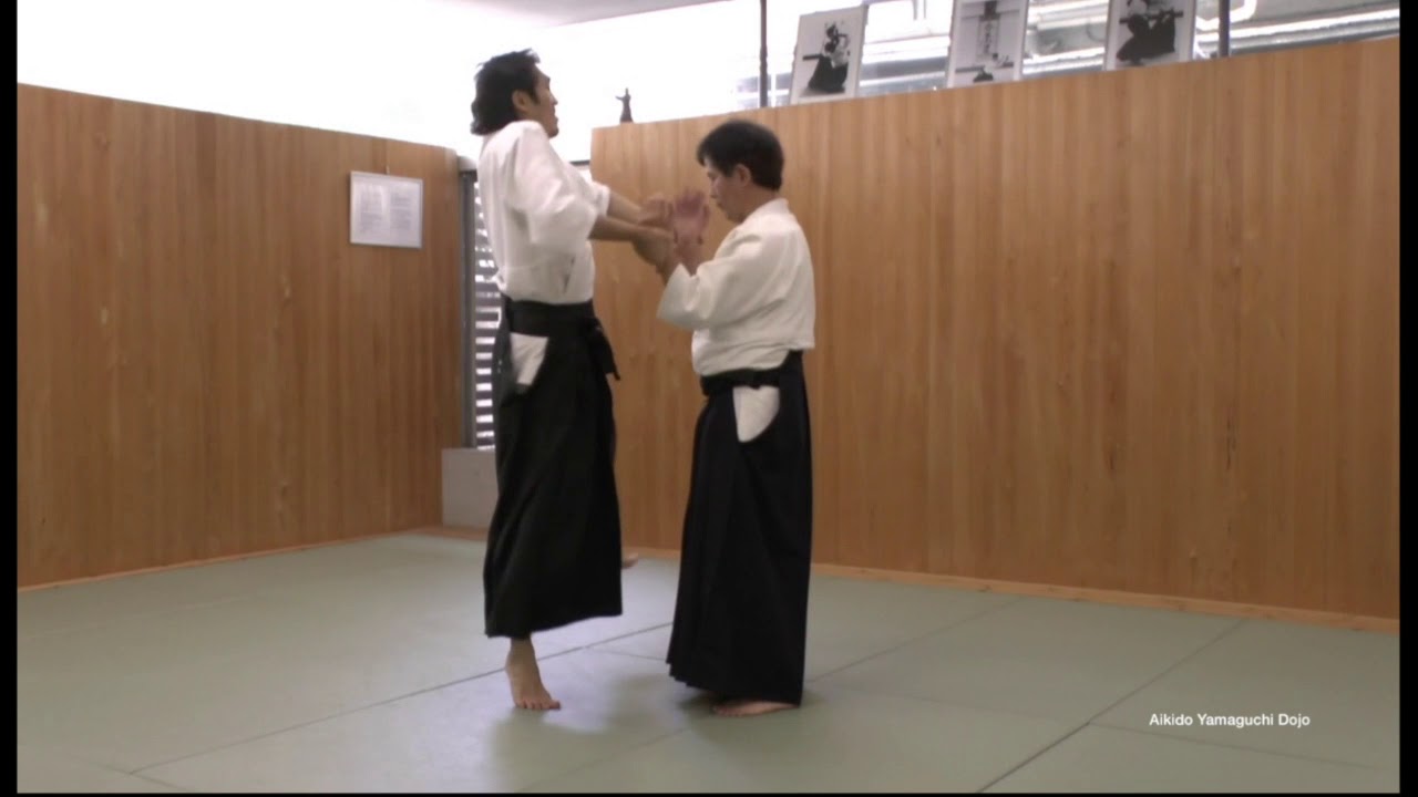 180051ss Shomen Kokyu Nage  Keiko Yamaguchi Tetsu shihan