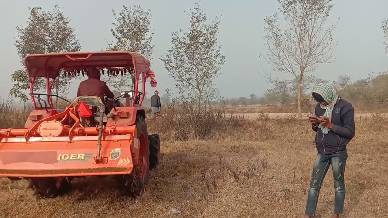 6 ft रोटावेटर पर 44 HP का पावर। भारत का सबसे अच्छा ट्रैक्टर