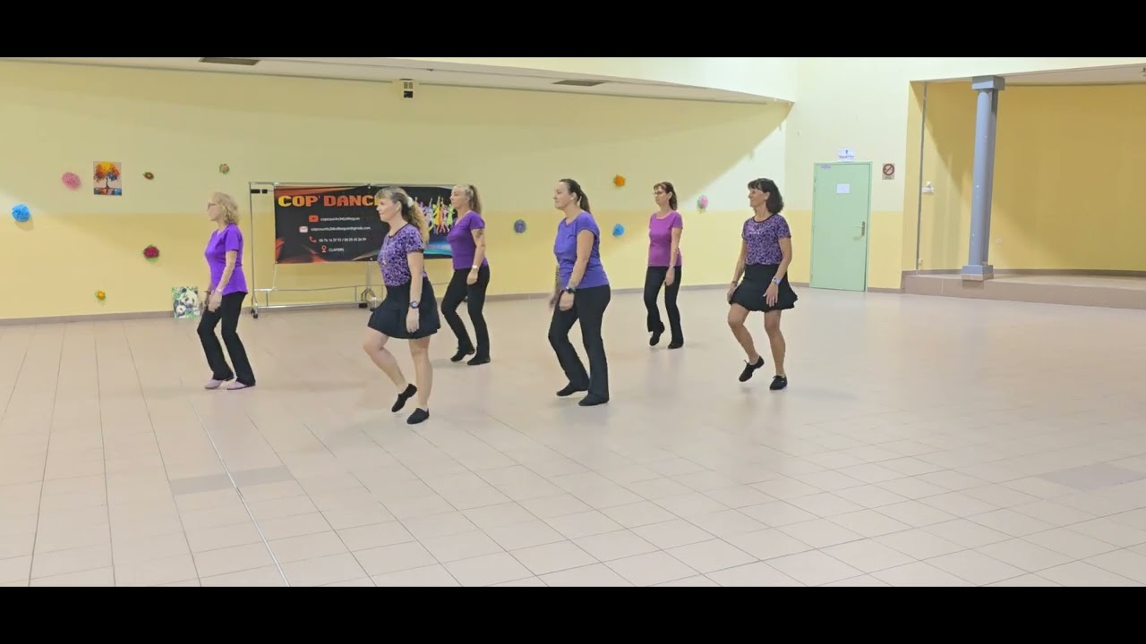 FOLLOW TIL THE END Line Dance (DEMO & TEACH)