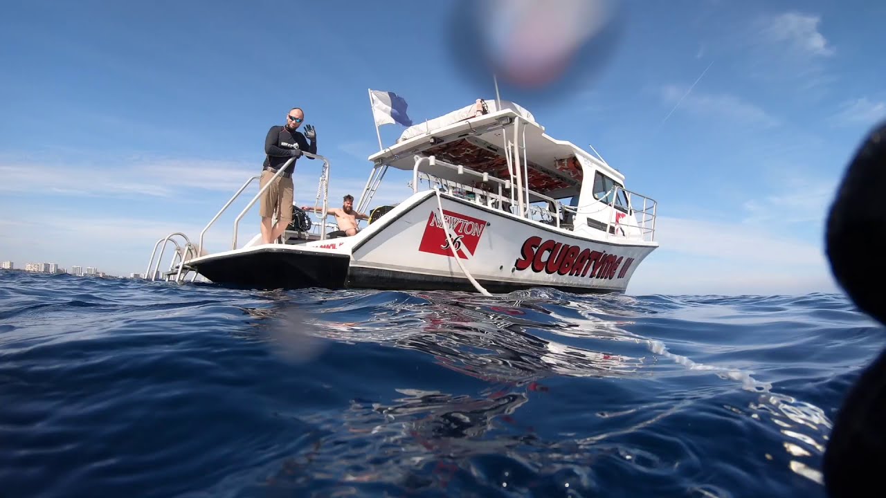 Florida Wreck Diving off Pompano with Scuba Johns Dive Shop and ISC Megalodon Rebreathers