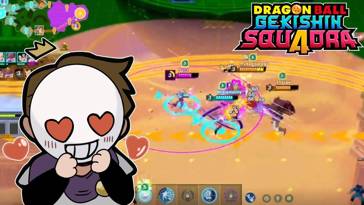 My latest OBSESSION is a MOBA???? - Dragon Ball Gekishin Squadra