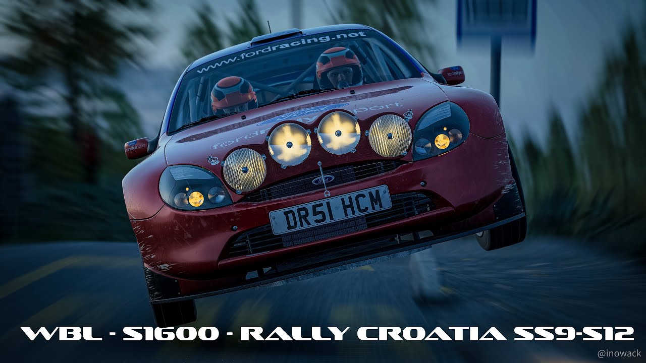 LIVE: EA WRC | WBL - S1600 - Rally Croatia SS9-S12/12 | Onboard