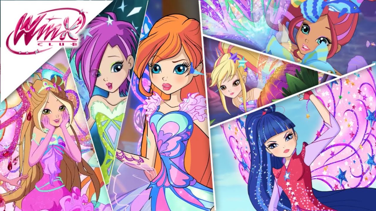 Winx Club - Season 8 - All English Transformations!
