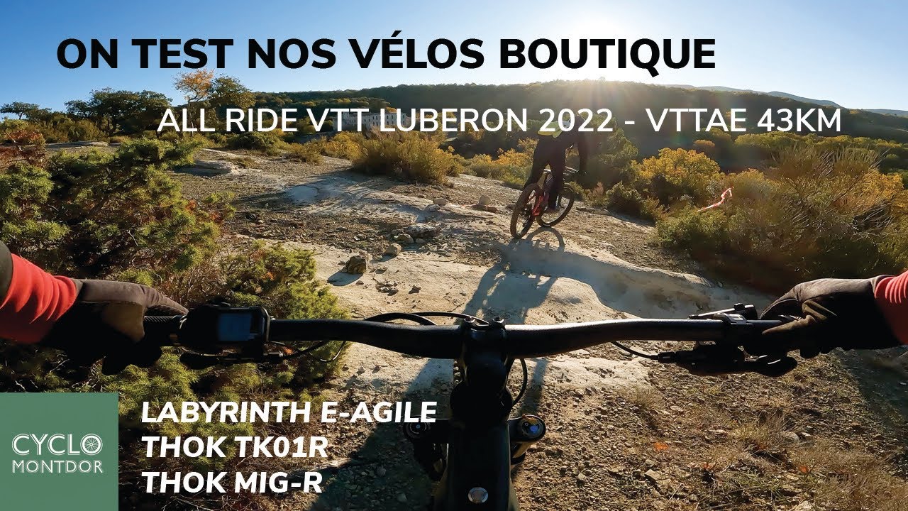 ALL RIDE VTT LUBERON - VTTAE 2022 avec nos nouveaux vélos !