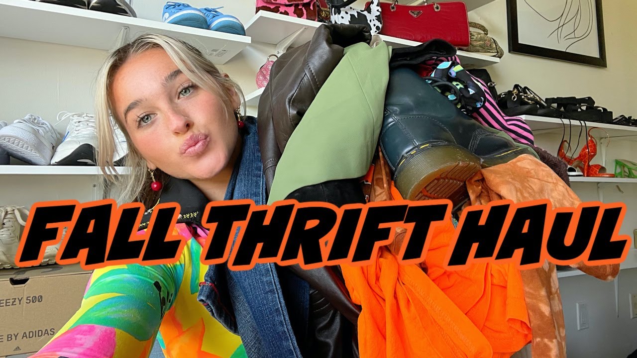 FALL TRY ON THRIFT HAUL