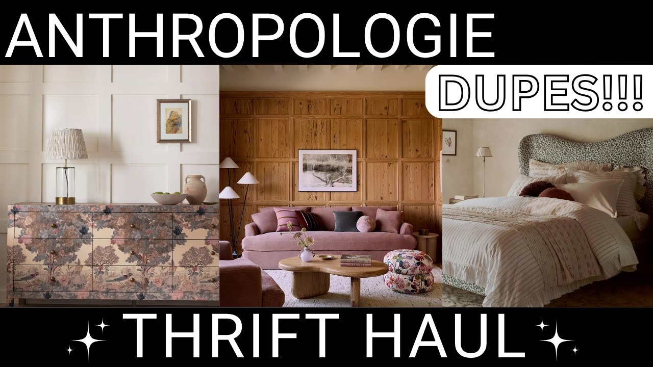 I Found Anthropologie Home Dupes at the Thrift Store | Jaw Dropping Finds! | You Won’t Believe!”