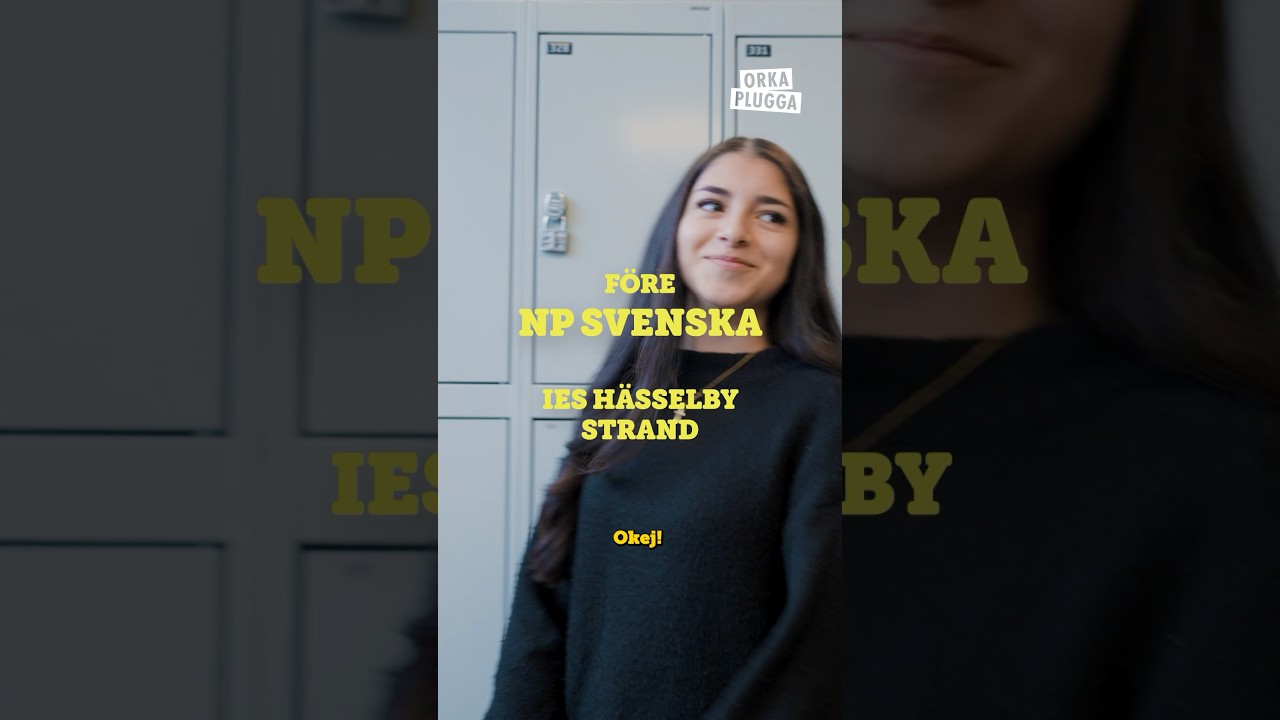 Lyssna p&aring; niorna p&aring; IES H&auml;sselby Strand innan och efter de skrev nationella proven i svenska. #fyp