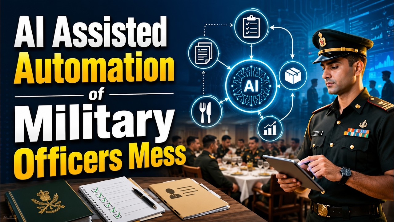 The AI Assisted Automation Workflow Military Officers Mess