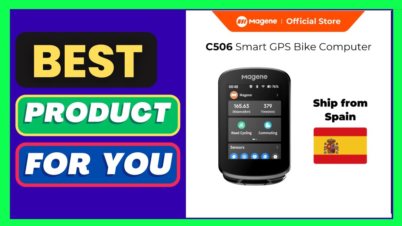 Magene C506 Touchscreen GPS Bike
