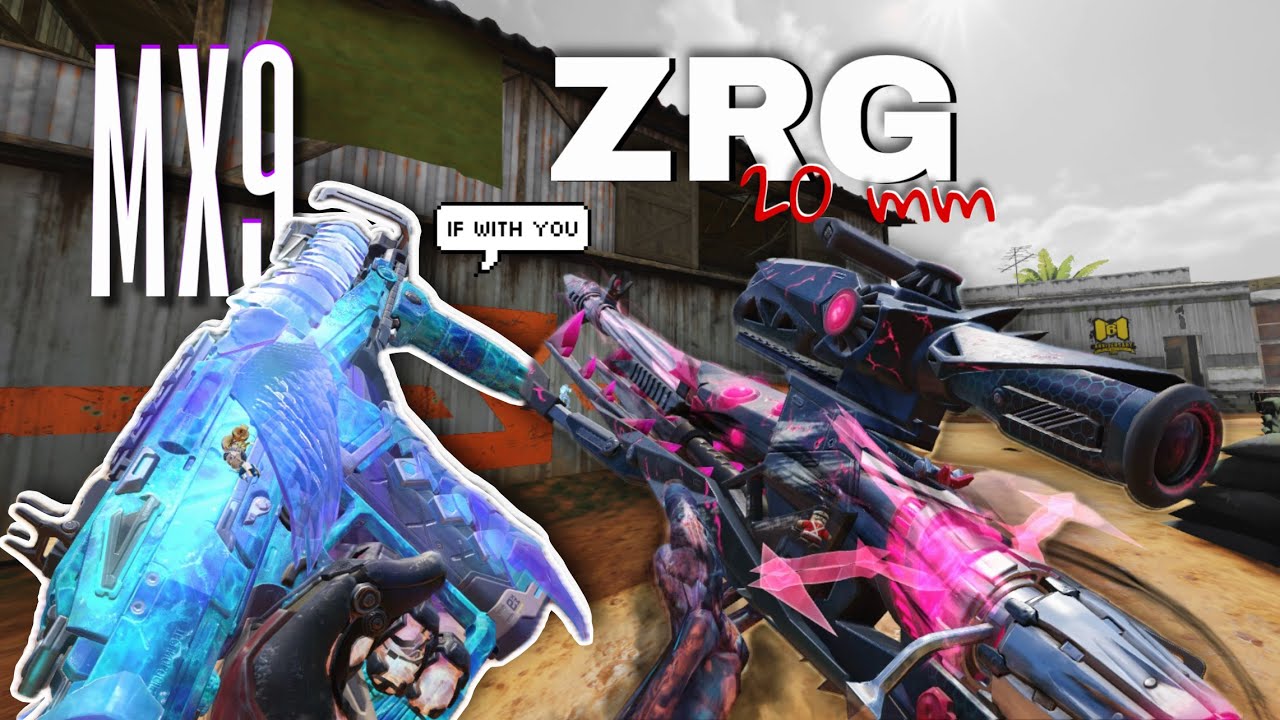 ZRG 20mm Sniping + MX9 Rush Gameplay 🔥 | Search & Destroy & Hardpoint Matches | CODM•2 skin 500 cp