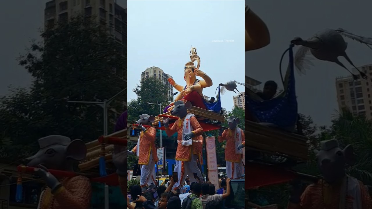 mumbaicha Peshwa #ecofriendlybappa #ganpatiutsav #ganesh #ganeshji #visarjan #visarjan2025 #bappa