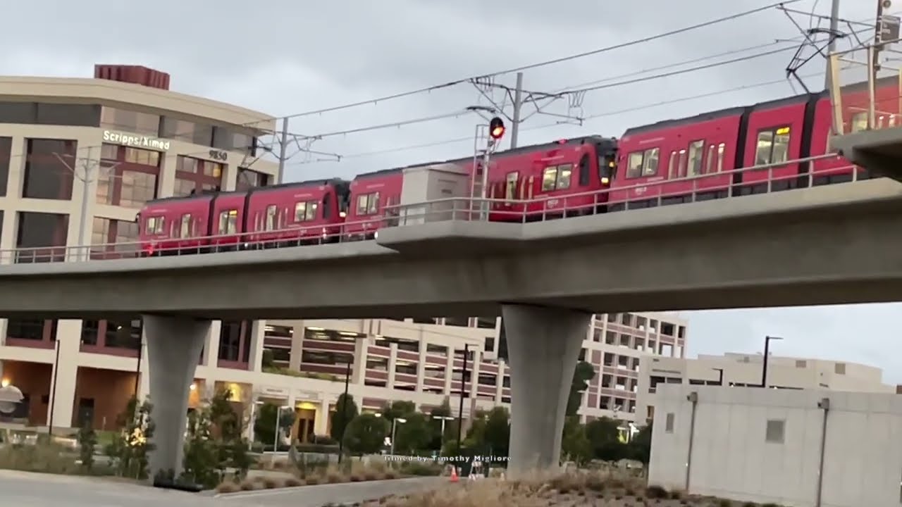 The Lightrail in San Diego, California 2023