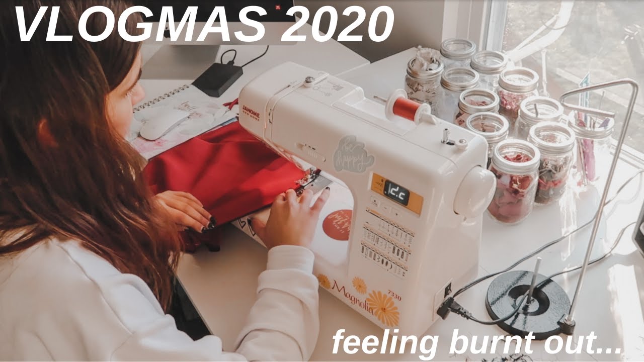 VLOGMAS 2020 | feeling burnt out...