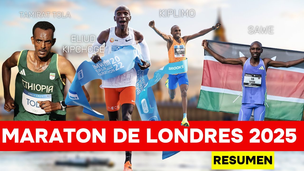 MARATÓN de LONDRES 2025 🚀 ¡EL RELEVO DE LAS LEYENDAS! ⚡️