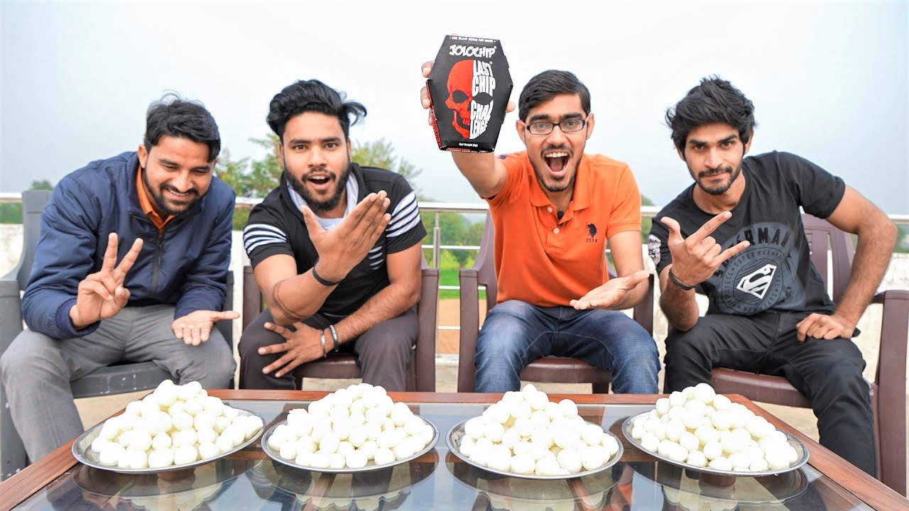 LOOSER WILL EAT JOLOCHIP🥵 | Rasgulla Eating Challenge😂
