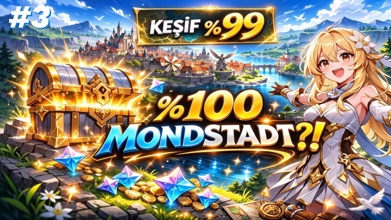SONUNDA %100 (şüpheli) | Mondstadt Keşif #3