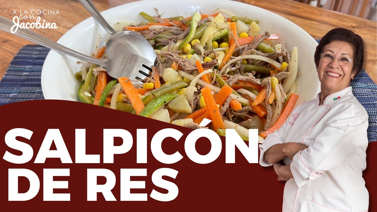 COMO HACER SALPICÓN DE RES