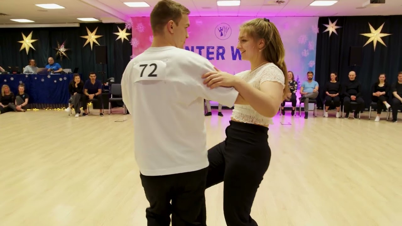Florian Gräbe & Michelle Braun - 3rd place Strictly Open Finals - Winter White 2024
