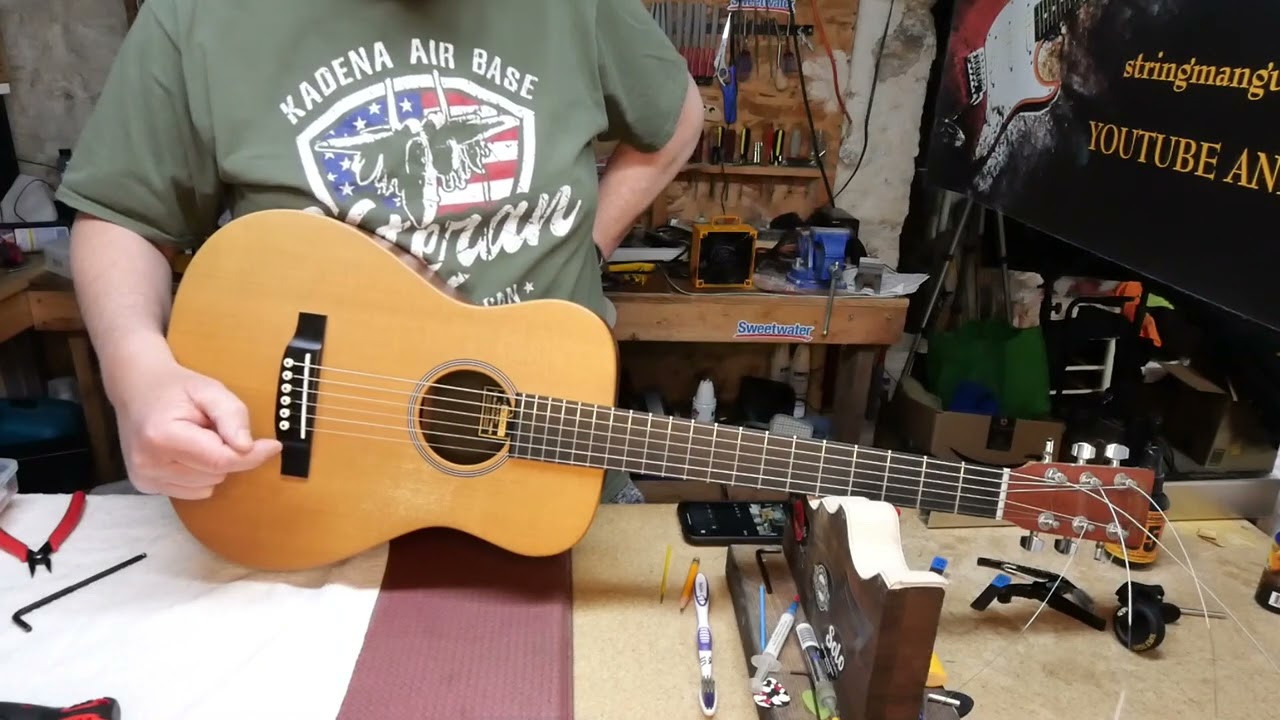 Little Martin Big Saddle Small Nut Gets Set up EP332