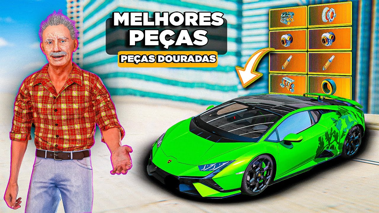TUNEI MINHA LAMBORGHINI COM AS MELHORES PEÇAS NO ONE STATE RP