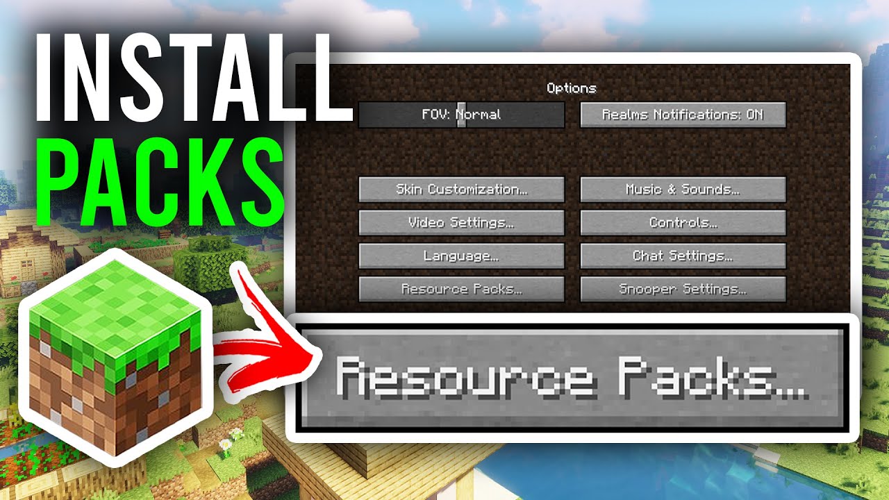 How To Install Texture Packs For Minecraft Java - Full Guide