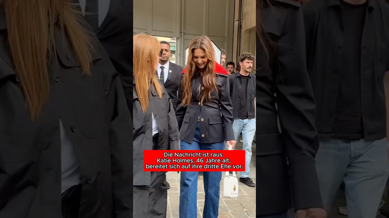 Die Nachricht ist raus. Katie Holmes, 46 Jahre alt, bereitet sich auf ihre dritte Ehe vor.