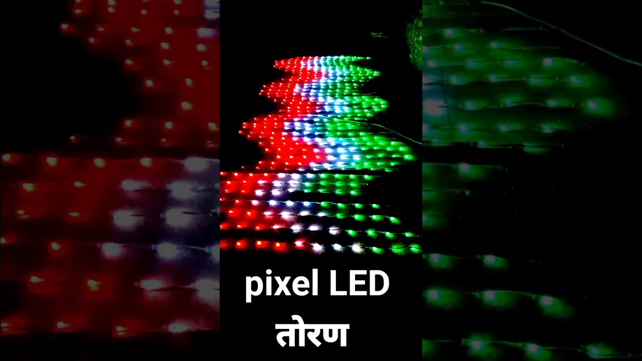 pixel LED toran light decoration